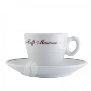 Manaresi Espresso kop en schotel