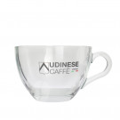 Udinese Cappuccino kop en schotel - glas