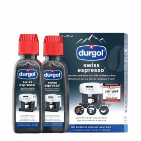 Durgol Swiss espresso ontkalker, 2 x 125ml