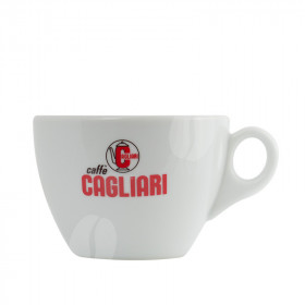Cagliari Cappuccino kop en schotel