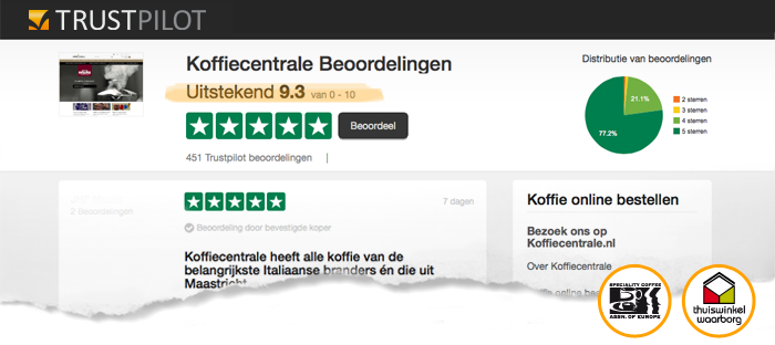 Trustpilot reviews klanten